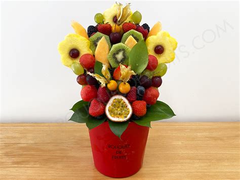 Bouquet De Fruits Achat Corbeille De Fruits Fraises En Chocolat