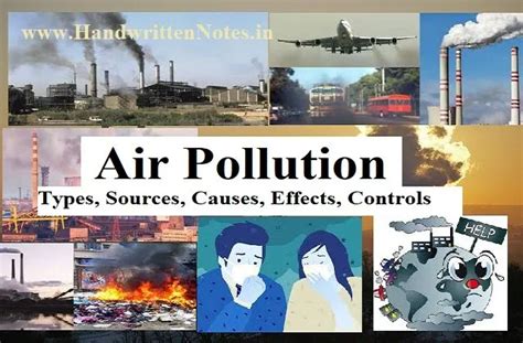 Air Pollution Types Sources Causes Effects Controls Short And