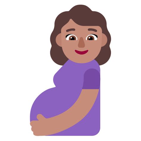 🤰🏽 Pregnant Woman Medium Skin Tone Emoji Meaning From Girl And Guy