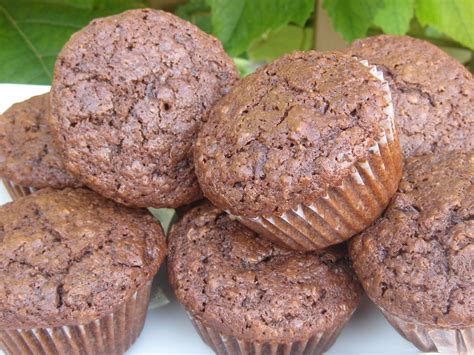 Muffins Au Cacao Et Au Gruau Bedon Gourmand