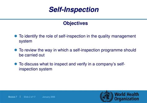 Ppt Self Inspection And Quality Audits Powerpoint Presentation Free