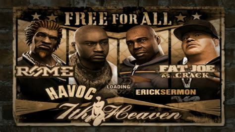 Def Jam Fight For NY ROME Vs HAVOC Vs ERICK SERMON Vs CRACK HARD