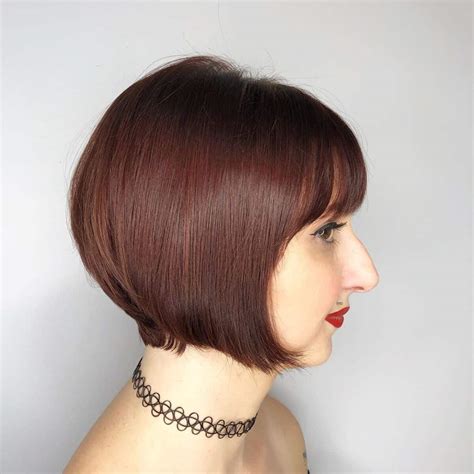 28 Most Popular Stacked Bob With Bangs For A Trendy Makeover Haircut T News