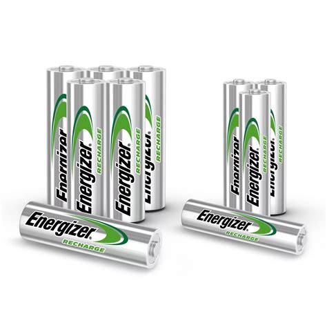 Energizer Recharge Power Plus AA (6) & AAA (4) Batteries - Walmart.com