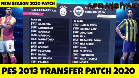 Pes Ps Transfer Yama S Per L G T Rk E Sp Ker