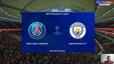 Pes 2021 Psg Vs Manchester City Uefa Champions League Full Match