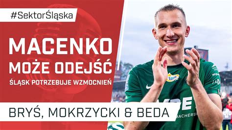 Macenko może odejść Śląsk potrzebuje wzmocnień podcast Sektor Śląska