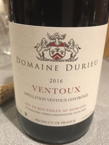 Domaine Durieu Ventoux Vivino France