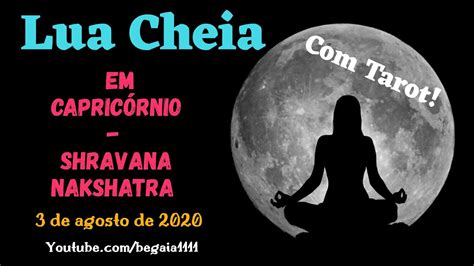 Astrologia Védica Tarot Lua Cheia em Capricórnio 3 de Agosto de