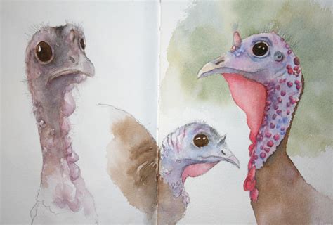 Vickie's Sketchbook: A Turkey Work of Art