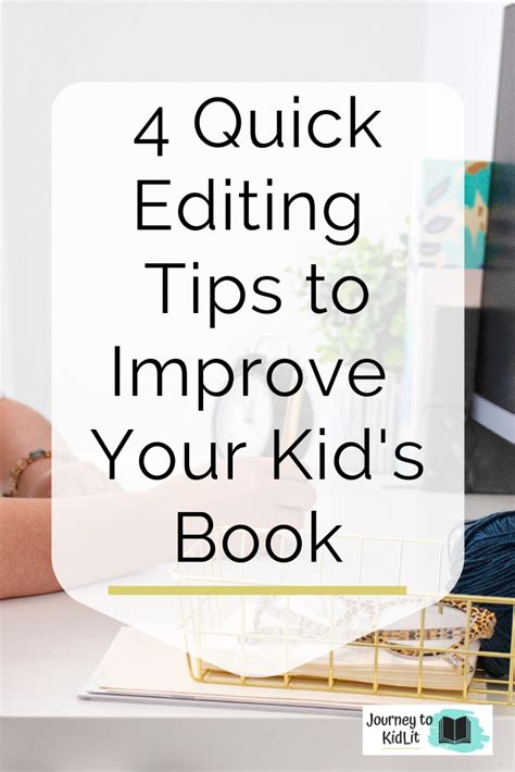 4 quick editing tips to improve your kid s book – Artofit