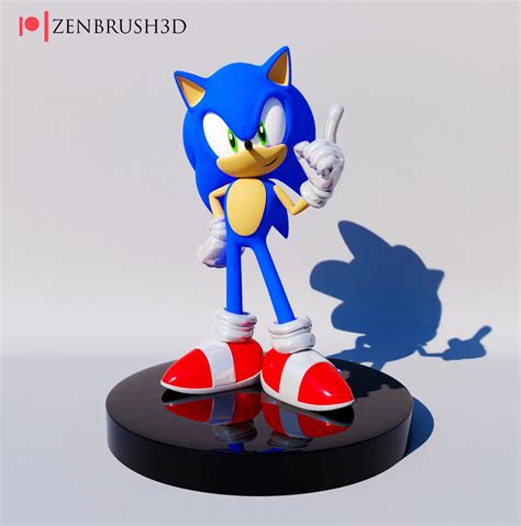 Archivo 3d Sonic 3d Printing Model Stl 🗿・objeto Imprimible En 3d Para Descargar・cults