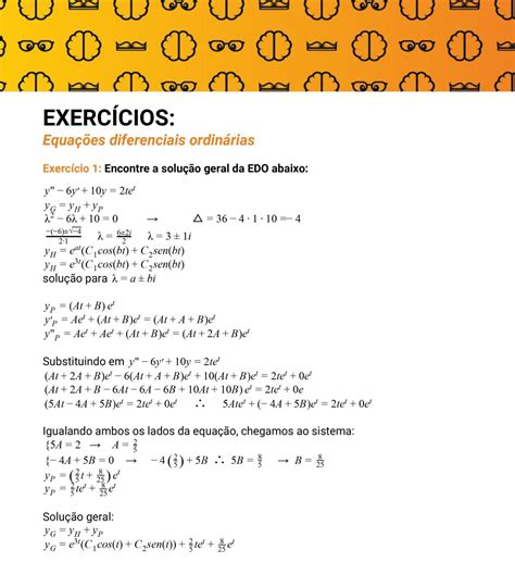 Equações Diferenciais Ordinárias Como Resolver E Ai Amigo
