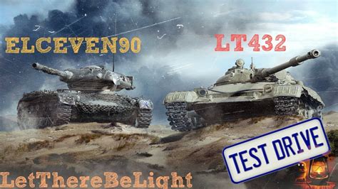 Vanguard ELC EVEN 90 и ЛТ 432 Первый взгляд World of Tanks Console WOT