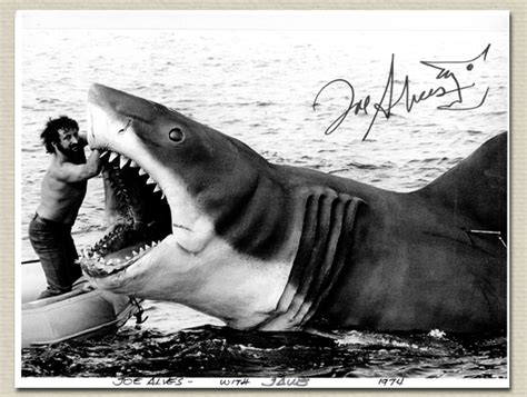 Joe Alves Signed Jaws Photo 1 Joe Alves Movie Art