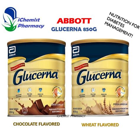 ABBOTT GLUCERNA TRIPLE CARE 850G CHOCOLATE WHEAT Shopee Malaysia