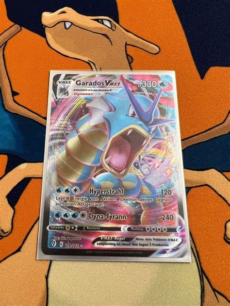 Pokemon Garados VMAX EVS 029 Drachenwandel Kaufen Auf Ricardo