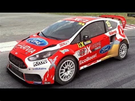 Dirt Rally Ford Fiesta Rallycross Youtube