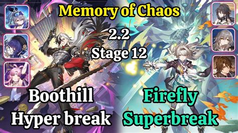 E0s0 Boothill Hyperbreak And E0s0 Firefly Superbreak Memory Of Chaos