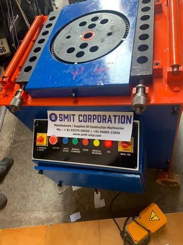 Indian Tmt Rebar Bending Machine Bending Range Mm Model Name