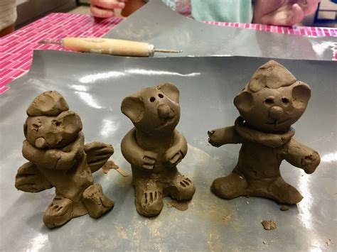 Boetseren Kleien Met Kinderen Kleien Kinderfeestje Boetseren Met