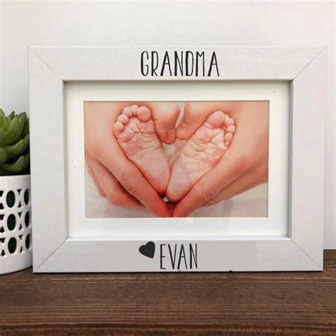 Grandma Picture Frame, Grandmother Picture Frame, Grandparents Day, Grandma Frame, Grandma Gift ...