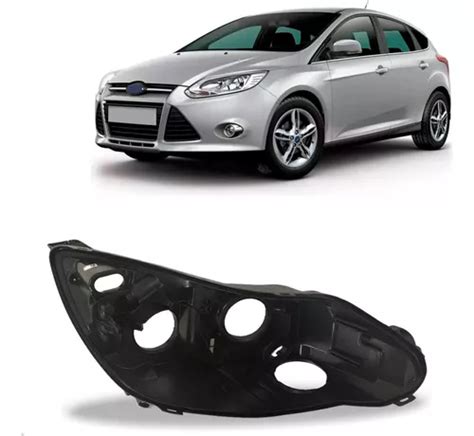 Carcaça Farol Dianteiro Para Ford Focus 2014 2015 Parcelamento sem juros