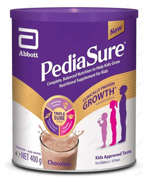 PEDIASURE CHOCLATE 800G - Side Effects - Buy Online - ₨ 5,300 - khasmart