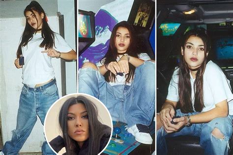 Kim Kardashian Shares Throwback Pics Of Her As A Teen And Claims She Once