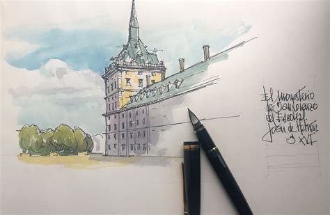 Monasterio de San Lorenzo del Escorial | Creative graphics, Art inspiration, Sketch book