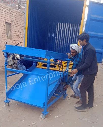 Stainless Steel Heavy Duty Vibratory Sand Screening Machine Capacity