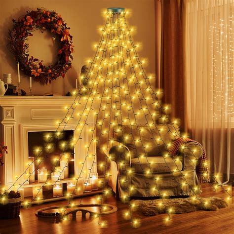 Guirlande Lumineuse Sapin de NoëL 400LED 2M 16 Decoration NoëL