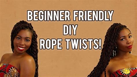 How To Do Easy Beginner Friendly Rope Twists Youtube