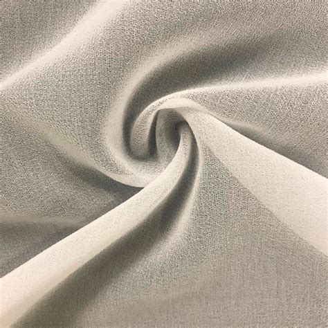 Chiffon Plain Dyed Polyester Fabric For Garment Fabric Polyester