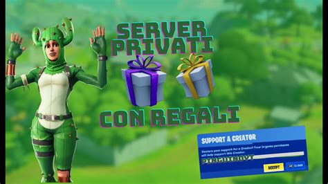 Live Fortnite Server Privati REGALO SKIN CODICE CREATORE Pinguinoyt