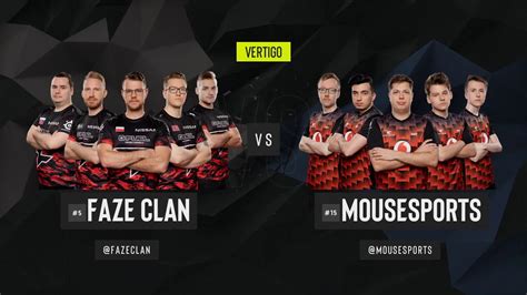 Faze Vs Mousesports Vertigo Map 2 ESL Proleague Season 9 Finals