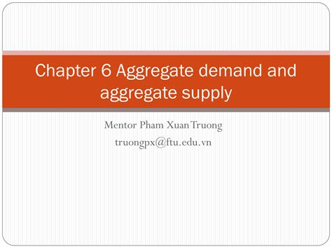 Solution Chap 6 Aggregate Demand And Aggregate Supply Studypool