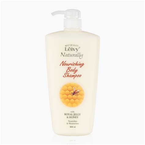 Leivy Naturally Shower Cream Royal Jelly Honey Pump 800ml IVY