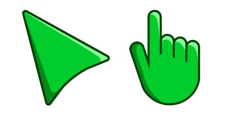 Green Cursor Custom Cursor