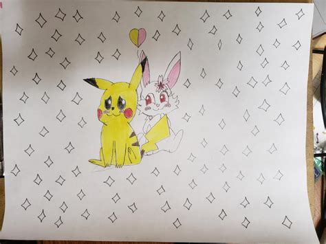 Pikachu x Ruby crossover art by Blazingold3281 on DeviantArt