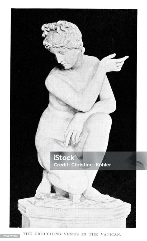 Goddess Venus Sculpture In Vatican Museum Italy Art Ancient Roman History Stock Illustration