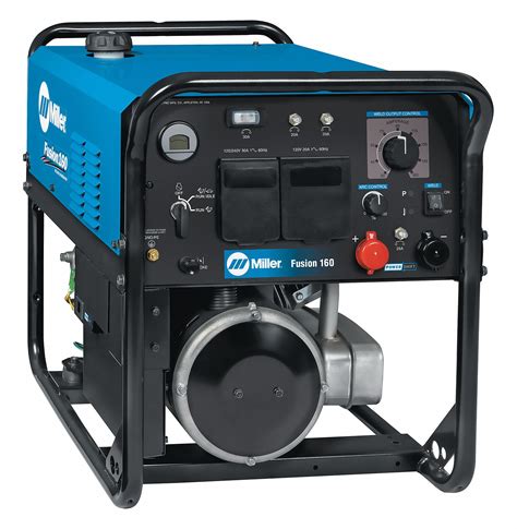 Miller Electric Engine Driven Welder Fusion 160 Continuous Auxiliary