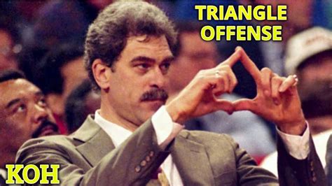 Phil Jackson Analyzes Triangle Offense - YouTube