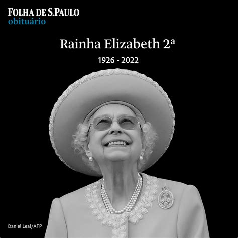 Folha de S Paulo on Twitter MORRE A RAINHA ELIZABETH 2ª AOS 96 ANOS