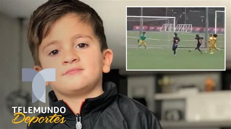 Thiago Messi Se Vuelve Viral Con Su Gol En El Mini Barcelona