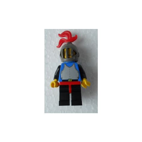 Lego Black Falcon Knight With Red Plume Minifigure Brick Owl Lego