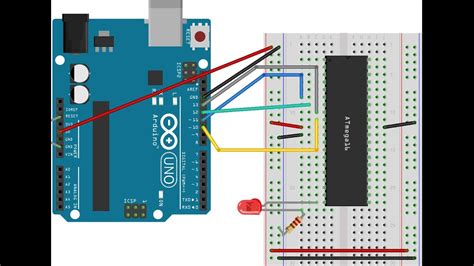 Programming Avratmega32a Using Arduino As Programmerinformer Youtube