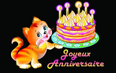 Joyeux Anniversaire Carte Virtuelle Anniversaire Photo Gateau Joyeux