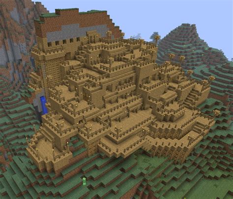 The Mountain Town Minecraft Map