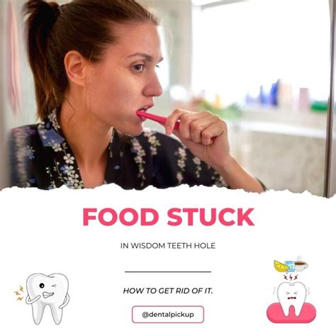 Food Stuck In Wisdom Teeth Hole And How To Get Rid Of It